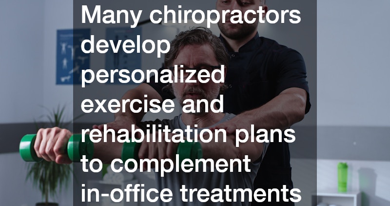 chiropractor guiding a patient performing a dumbbell exercise